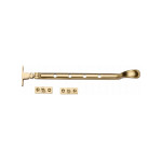 M Marcus Heritage Brass Spoon End Casement Window Stay 254mm